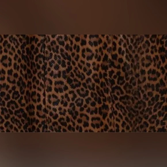 Noise Brown Leopard Print Trench Coat - Picture 2 of 5